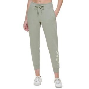 Calvin Klein Performance Women's Outline Logo Joggers - Sagebrush - Size Xs